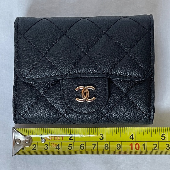 Chanel Quilted Change Purse Card Holder Wallet VIP - Picture 7 of 9